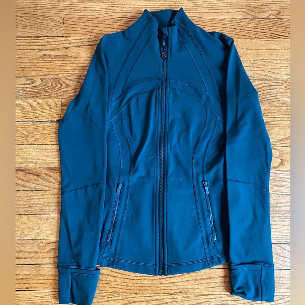 Lululemon - storm teal define jacket - lightly worn - size 6